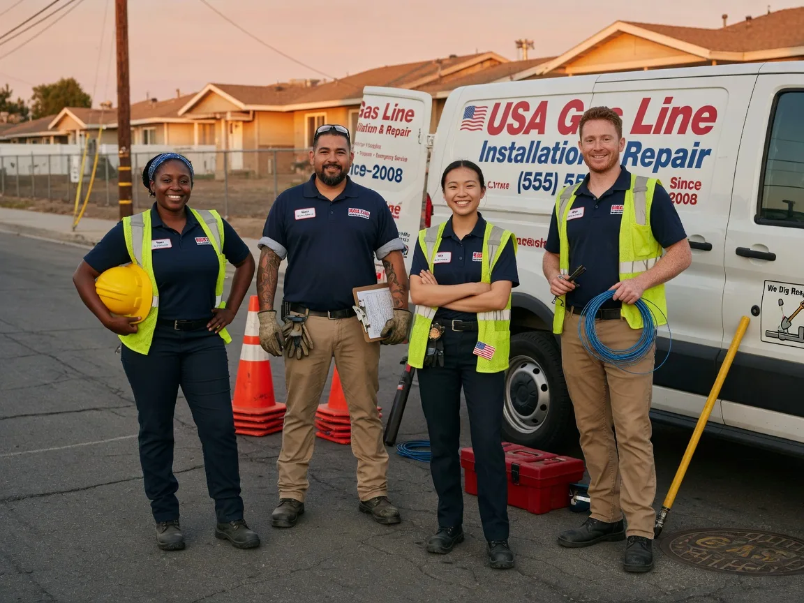 Gas Line Installation company in Ingalls, MI